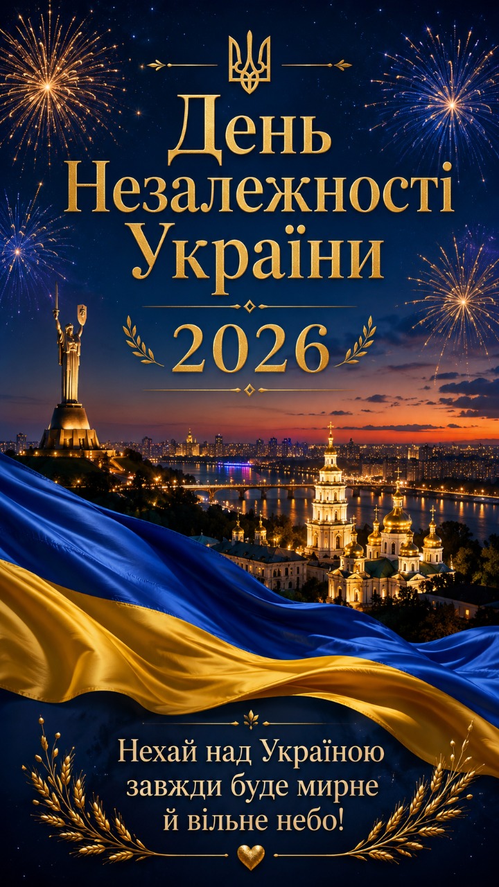preview image for Вільна, нескорена, єдина — з Днем Незалежності, Україно!