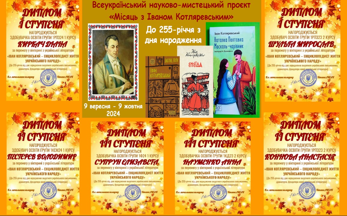 preview image for Іван Котляревський – енциклопедист життя українського народу