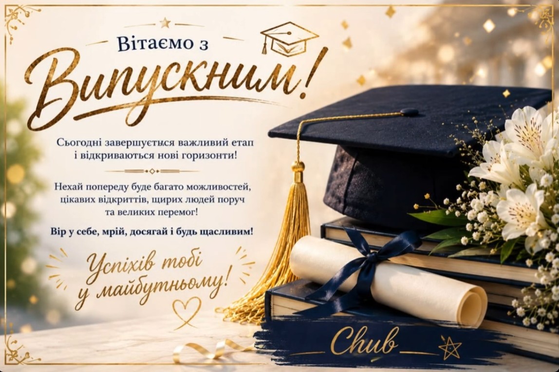 Наказ на зліт (Офіційне привітання випускників 2026)